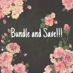 Bundle ANY 2 or more items and SAVE 💲💲💲